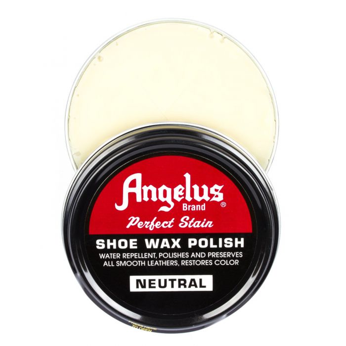 Angelus Shoe Wax Polish Neutral 88 ml