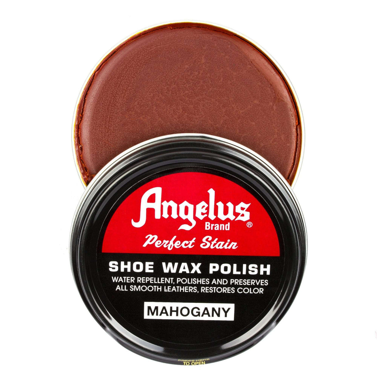Angelus Shoe Wax Polish Mahogany 88 ml