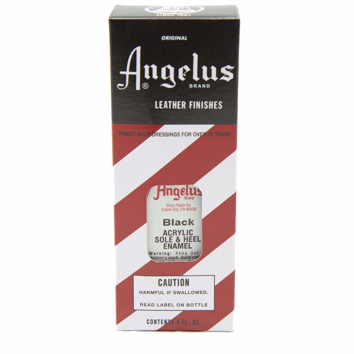 Angelus Sole & Heel Enamel Black 88ml