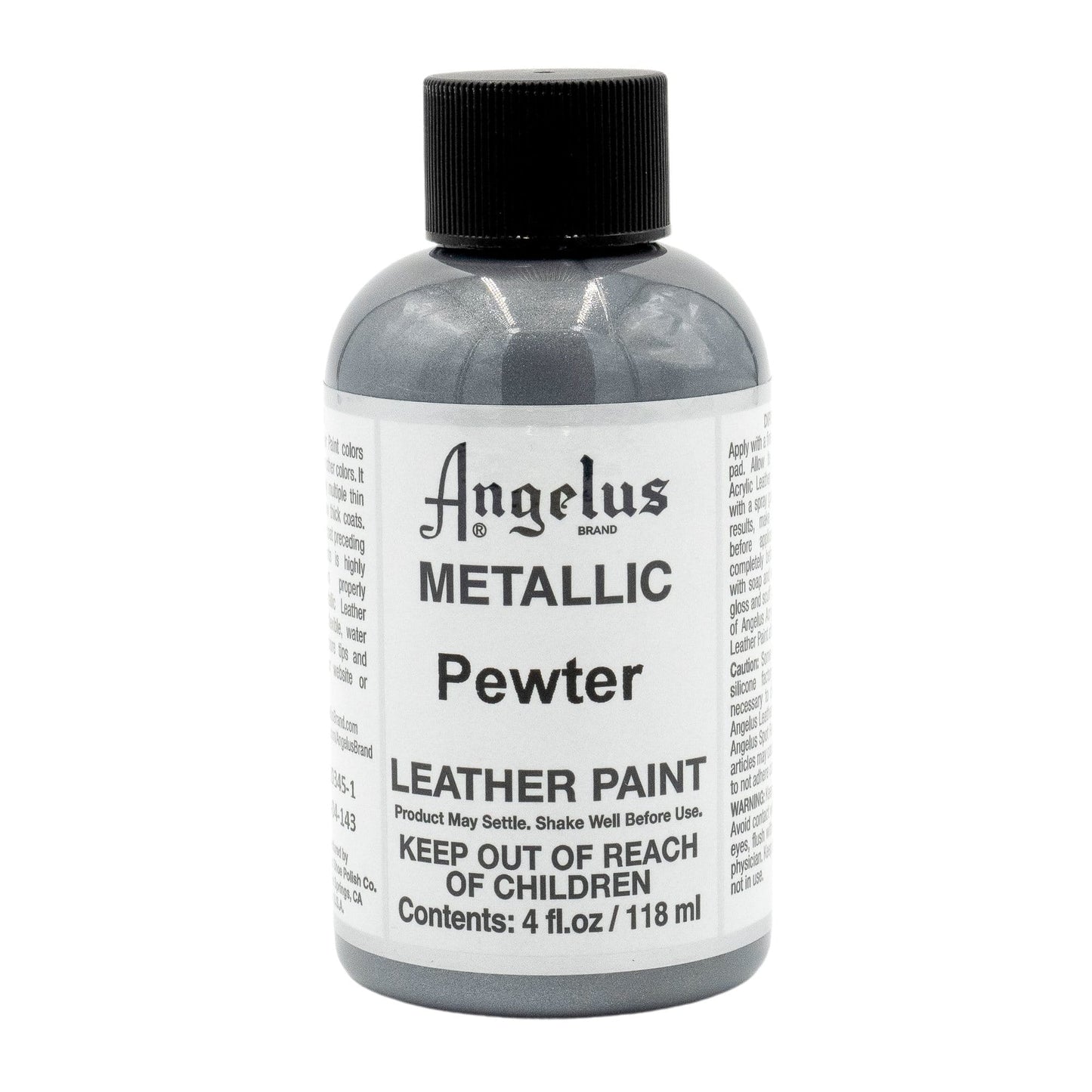 Angelus Leather Paint Pewter