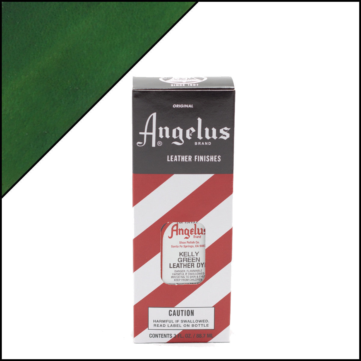 Angelus Leather Dye Kelly Green 3oz