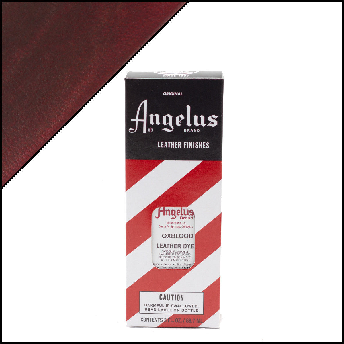 Angelus Leather Dye Oxblood 3oz