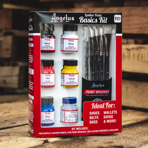 Angelus Acrylic Leather Paint - Neon Kit (12)