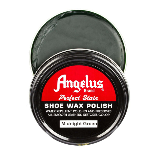 Angelus Shoe Wax Polish Midnight Green 88 ml