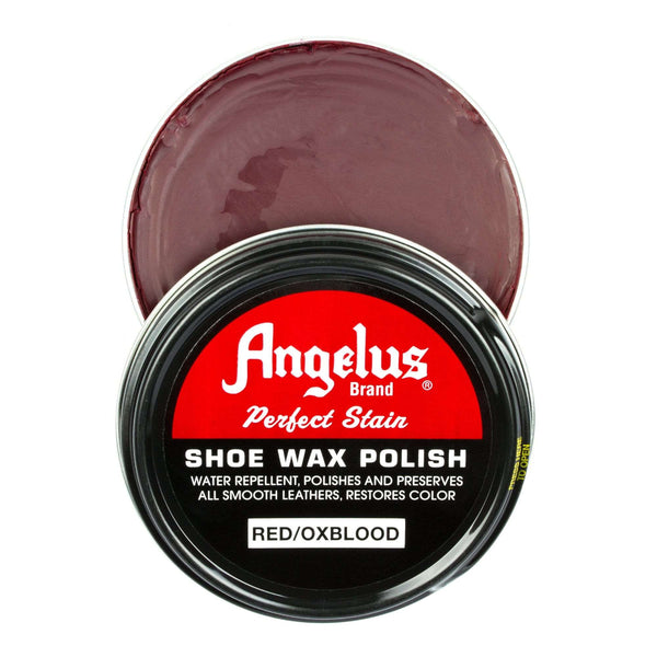 Angelus Shoe Wax Polish Oxblood Red 88 ml