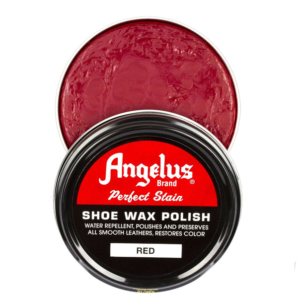 Angelus Shoe Wax Polish Red 88 ml