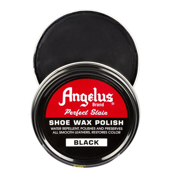 Angelus Shoe Wax Polish Black 88 ml