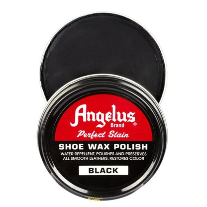 Angelus Shoe Wax Polish Black 88 ml