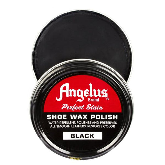 Angelus Shoe Wax Polish Black 88 ml