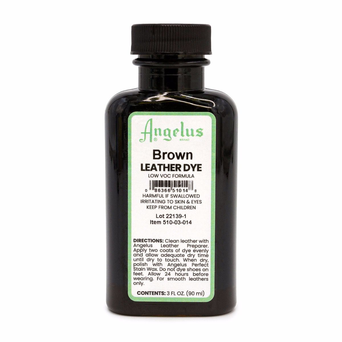 Angelus Brown Low VOC Leather Dye 88ml