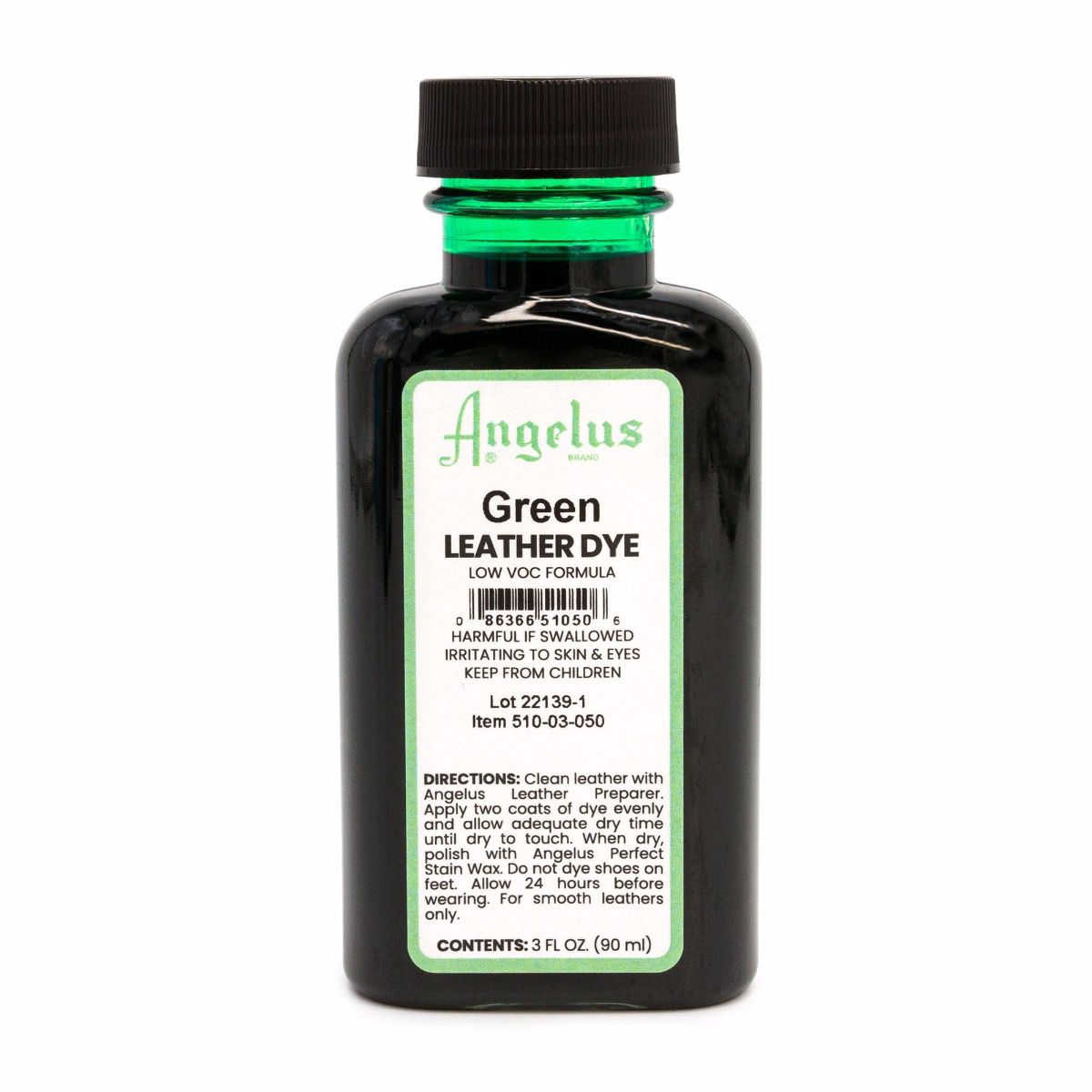 Angelus Green Low VOC Leather Dye 88ml