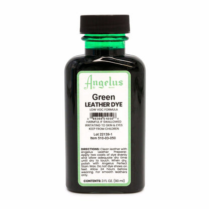 Angelus Green Low VOC Leather Dye 88ml