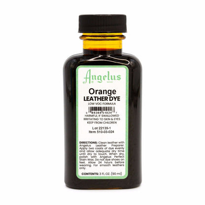 Angelus Orange Low VOC Leather Dye 88ml