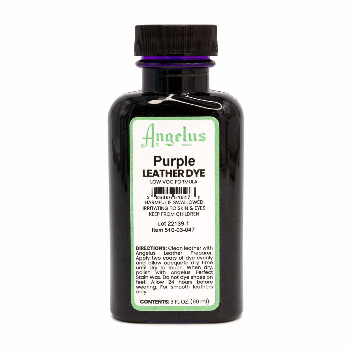 Angelus Purple Low VOC Leather Dye 88ml