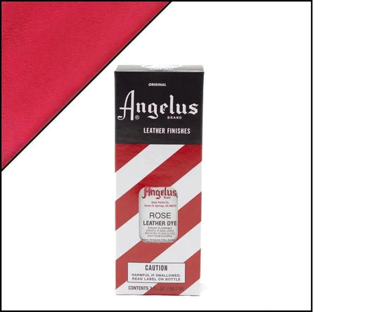 Angelus Leather Dye Rose 3oz