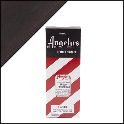 Angelus Leather Dye Brown 3oz