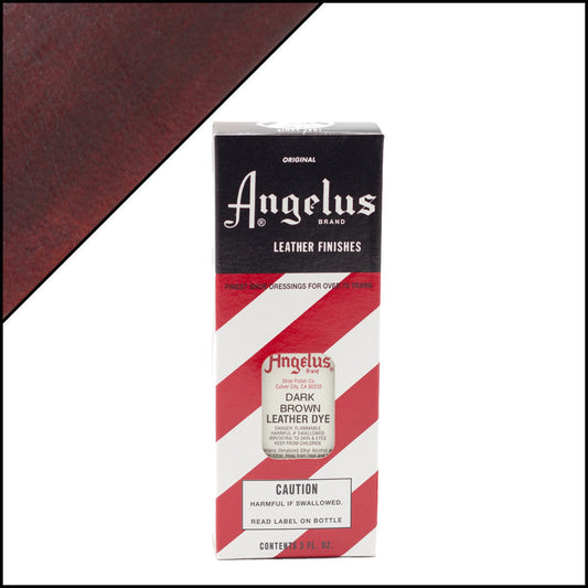 Angelus Leather Dye Dark Brown 3oz