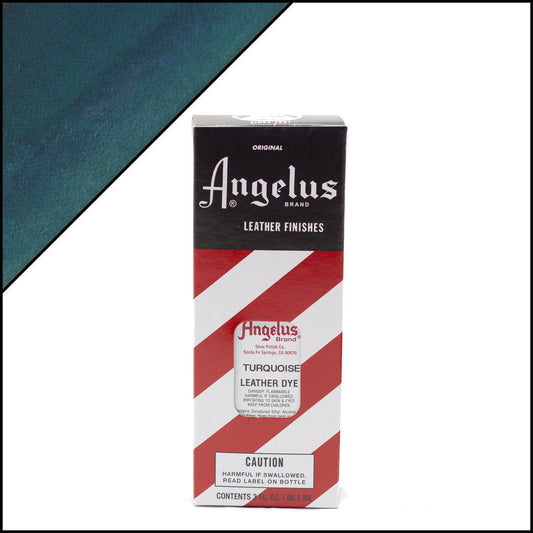 Angelus Leather Dye Turquoise 3oz