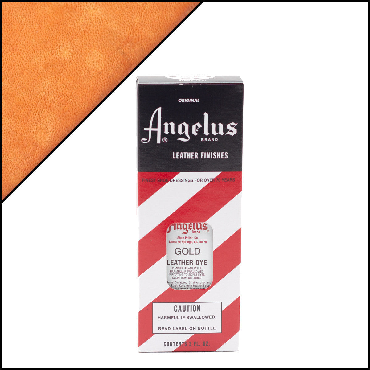 Angelus Leather Dye Gold 3oz