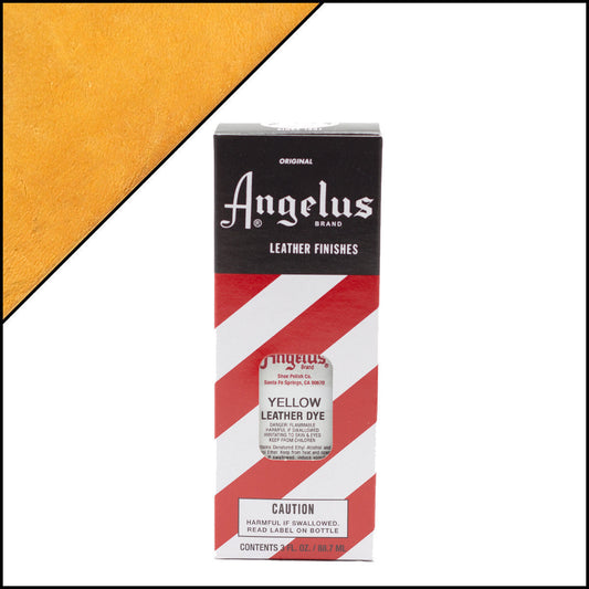 Angelus Leather Dye Yellow 3oz