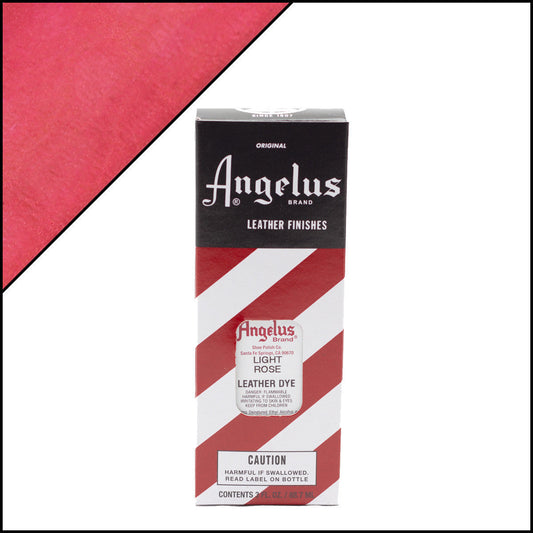 Angelus Leather Dye Light Rose 3oz
