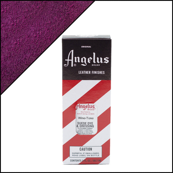 Angelus Suede Dye Wine-tone 3oz