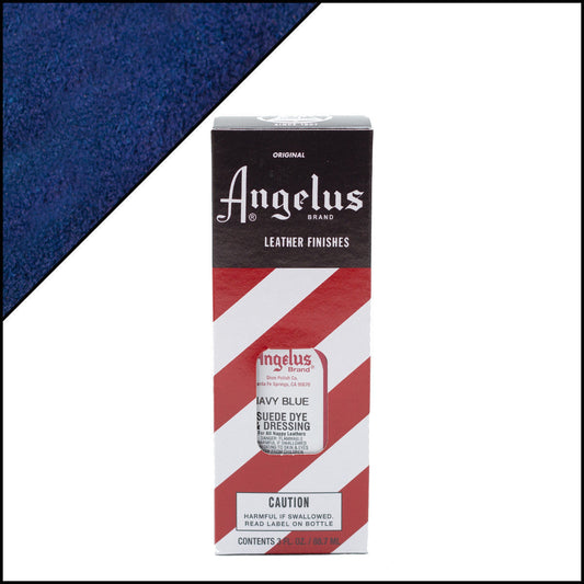 Angelus Suede Dye Navy Blue 3oz
