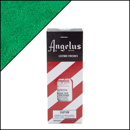 Angelus Suede Dye Green 3oz