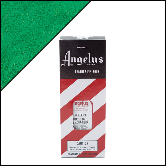 Angelus Suede Dye Green 3oz