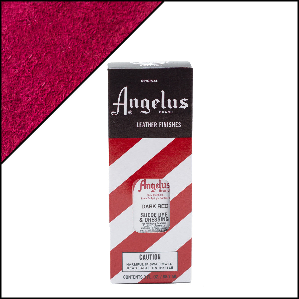 Angelus Suede Dye Dark Red 3oz