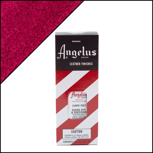 Angelus Suede Dye Dark Red 3oz