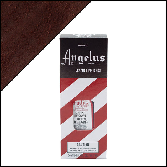 Angelus Suede Dye Dark Brown 3oz