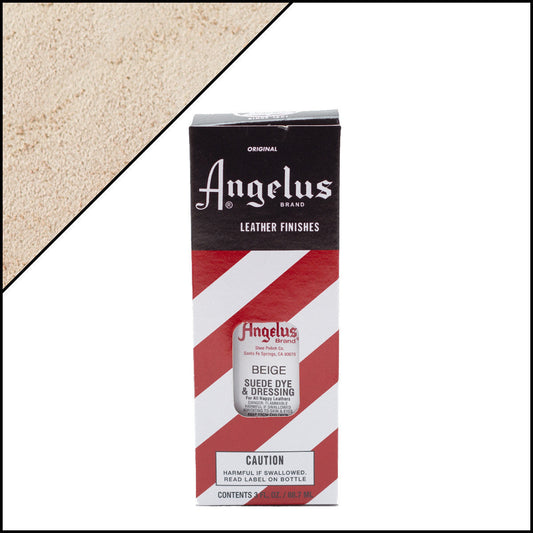 Angelus Suede Dye Beige  3oz