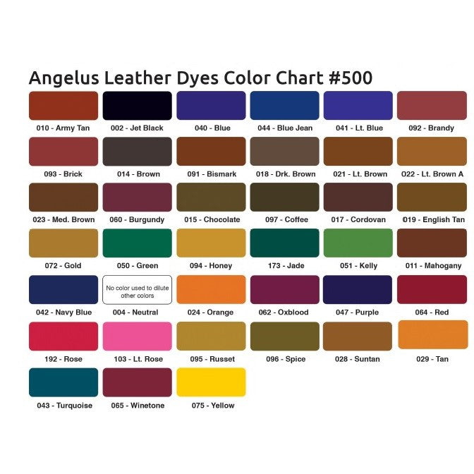 Angelus Leather Dye Light Blue 3oz