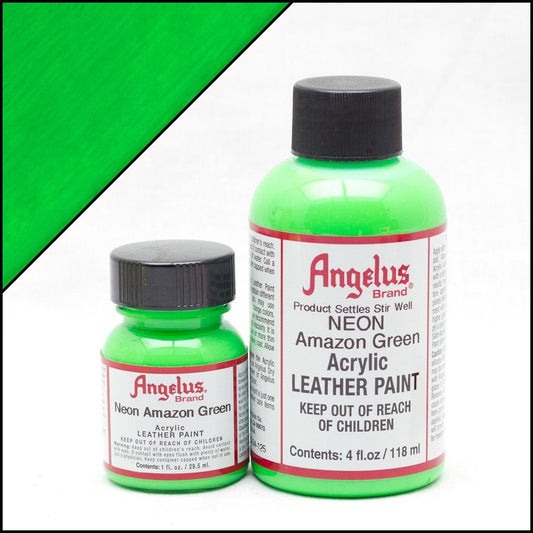 Angelus Leather Paint Amazon Green