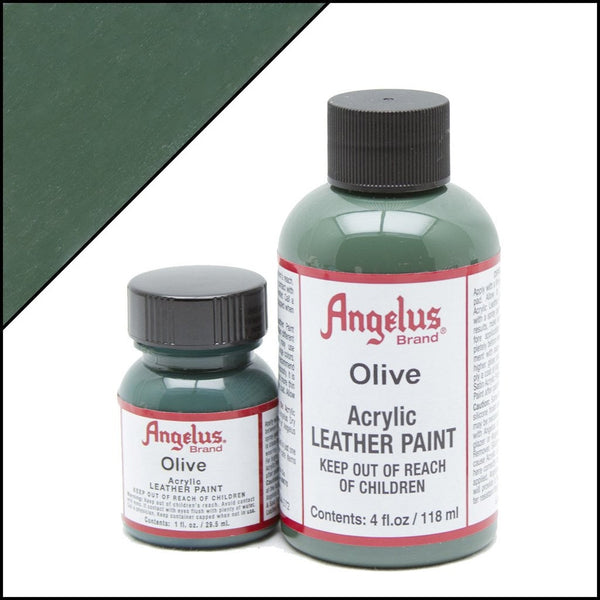 Angelus Leather Paint Olive Green