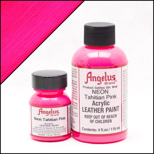 Angelus Leather Paint Tahitian Pink