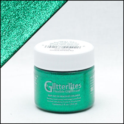 Angelus Glitterlites Emerald 1oz