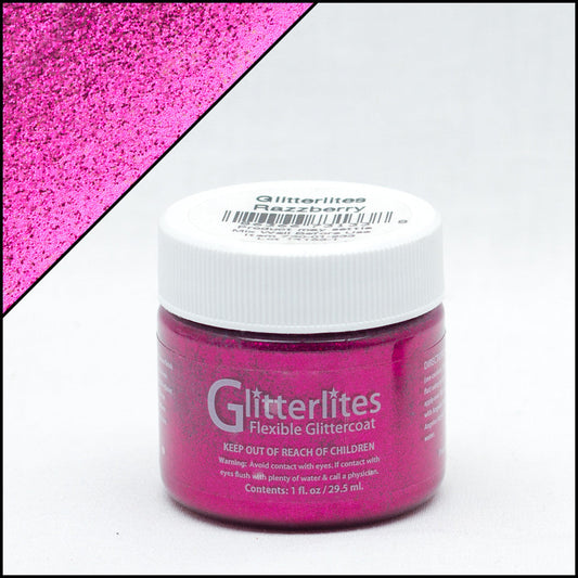 Angelus Glitterlites Razzleberry 1oz