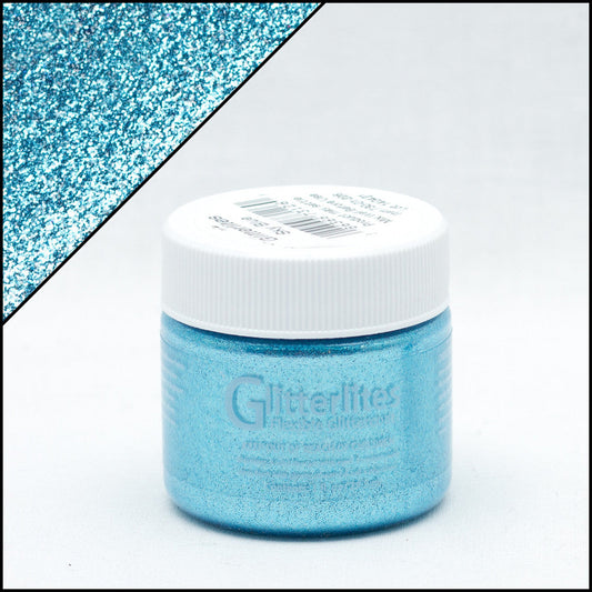 Angelus Glitterlites Sky Blue 1oz
